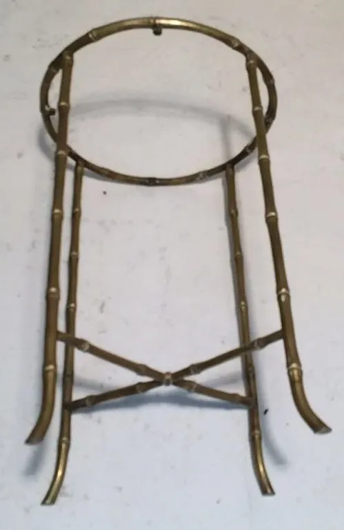 antique small table by Maison Bagues with minimalist stand