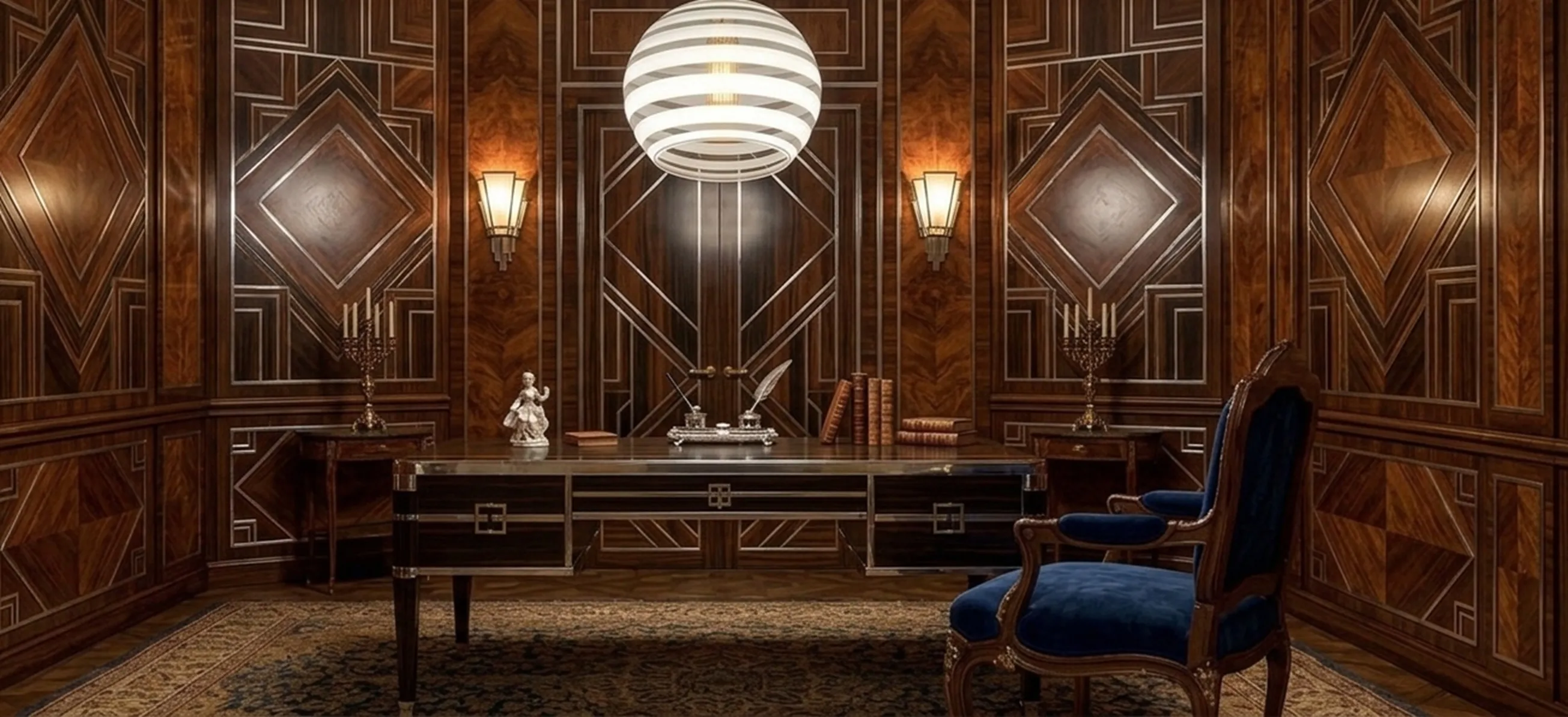 antique hanging lamp by paolo venini, attractive design in an elegant setting