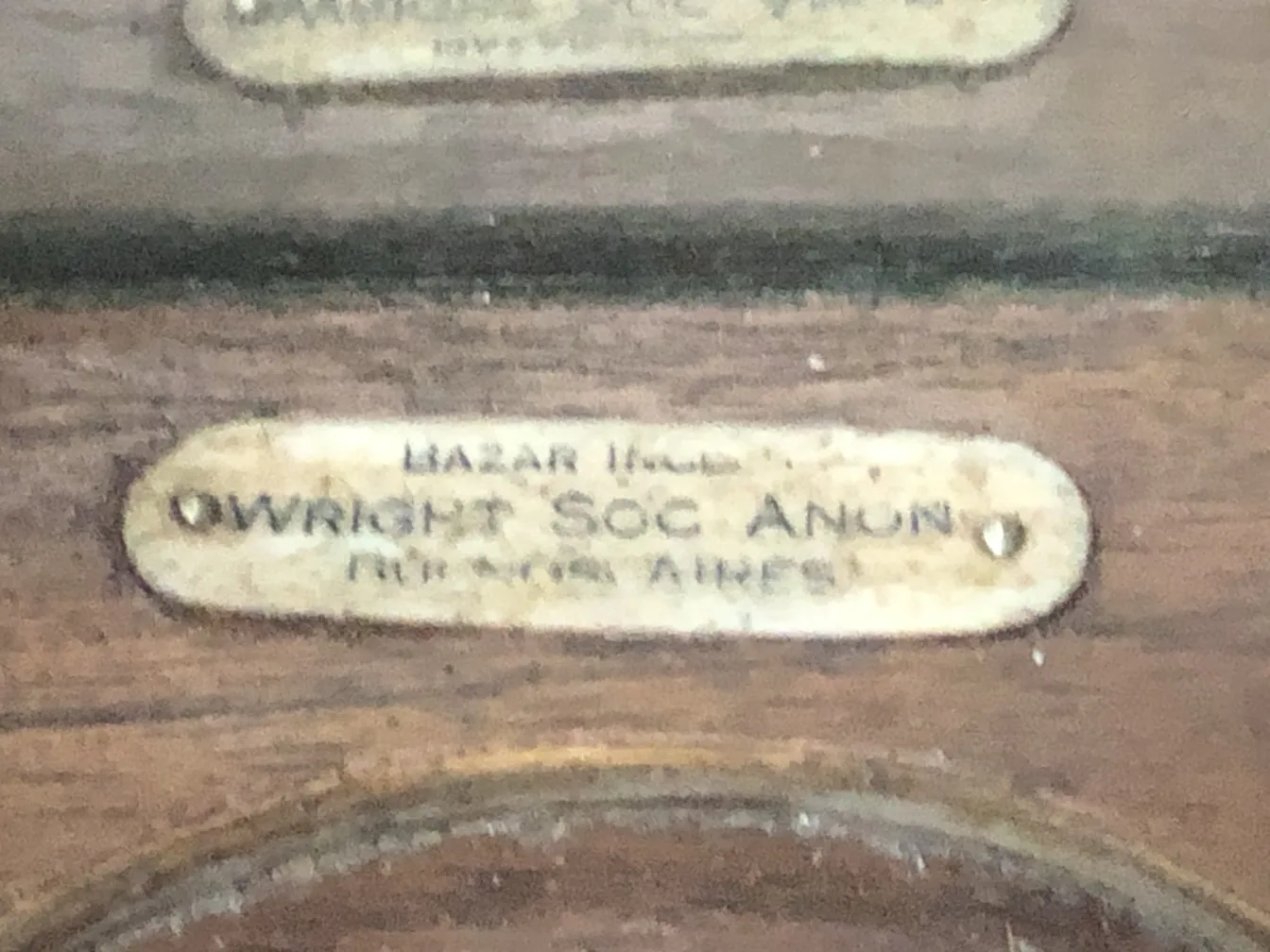 Antique bar by Wright Soc. Anon with visible details in a cozy setting.