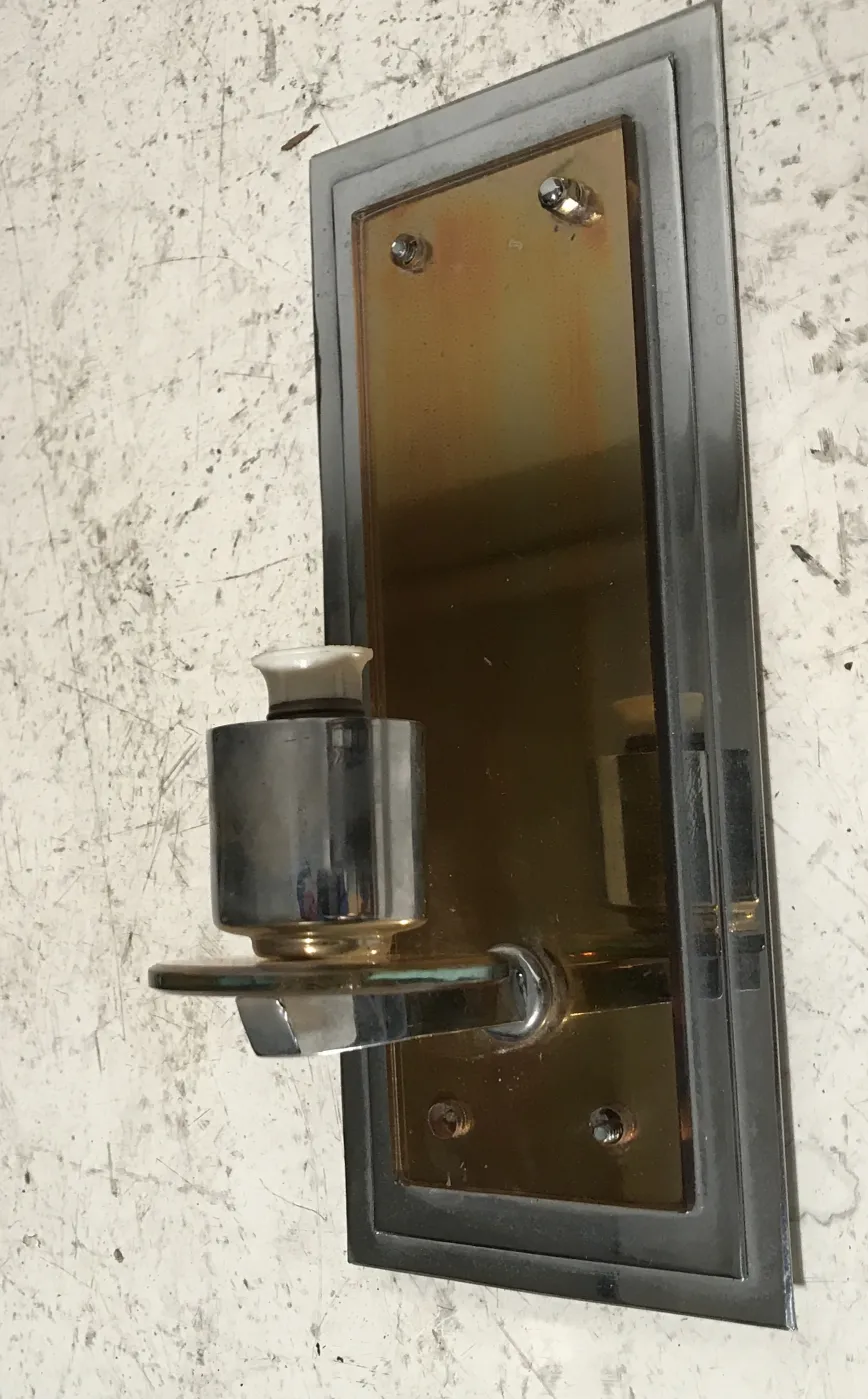 Set of antique sconces with a classic design and style.