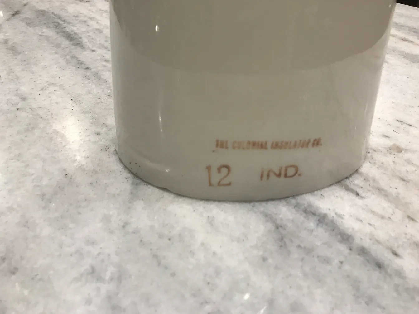 Antique ceramic piece with unique craftsmanship