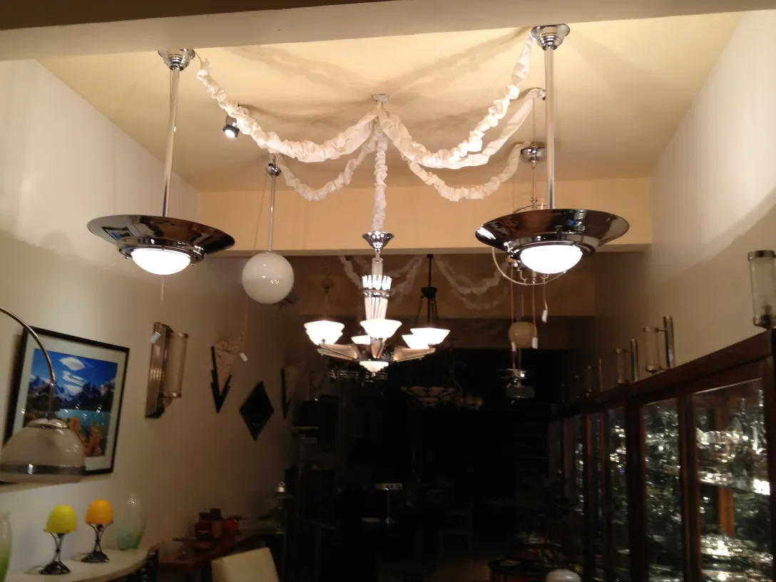 antique hanging lamp decorative style in the shop