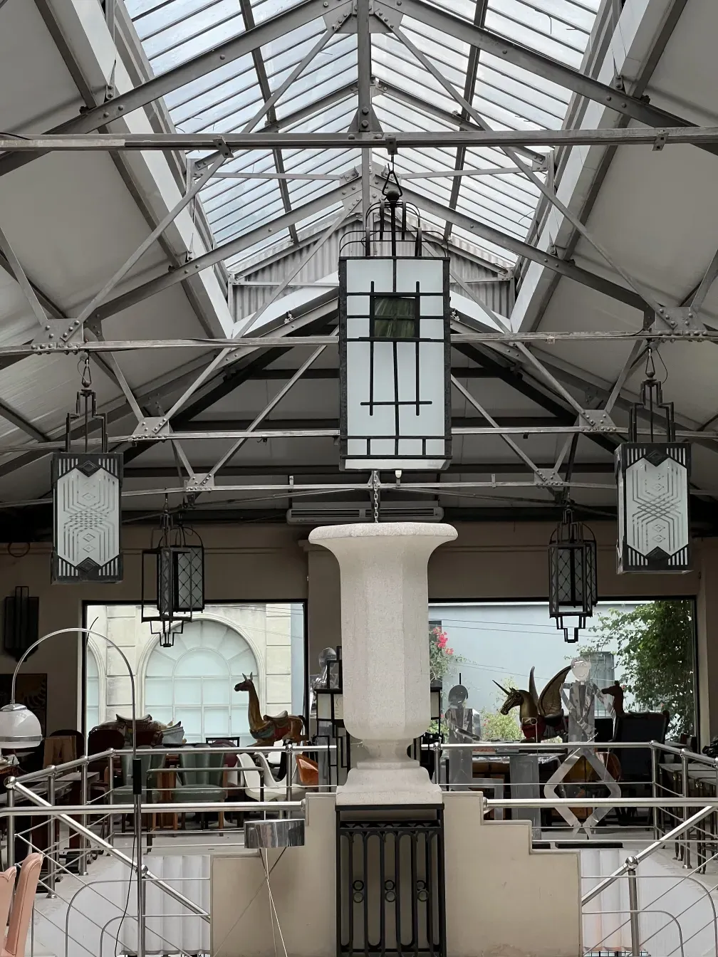 do purane chhat-lalatene naye design ke saath samkalin mahaul mein