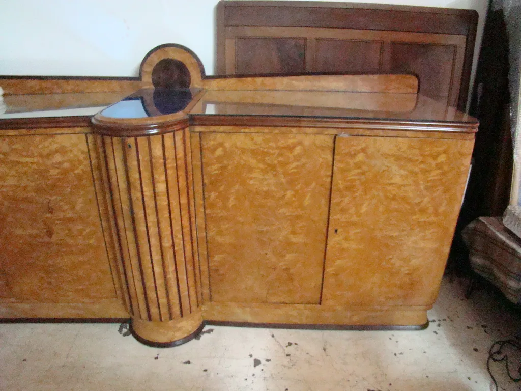 Antique sideboard with elegant design and distinctive style.