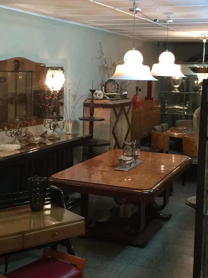 two antique hanging lamps in an elegant setting