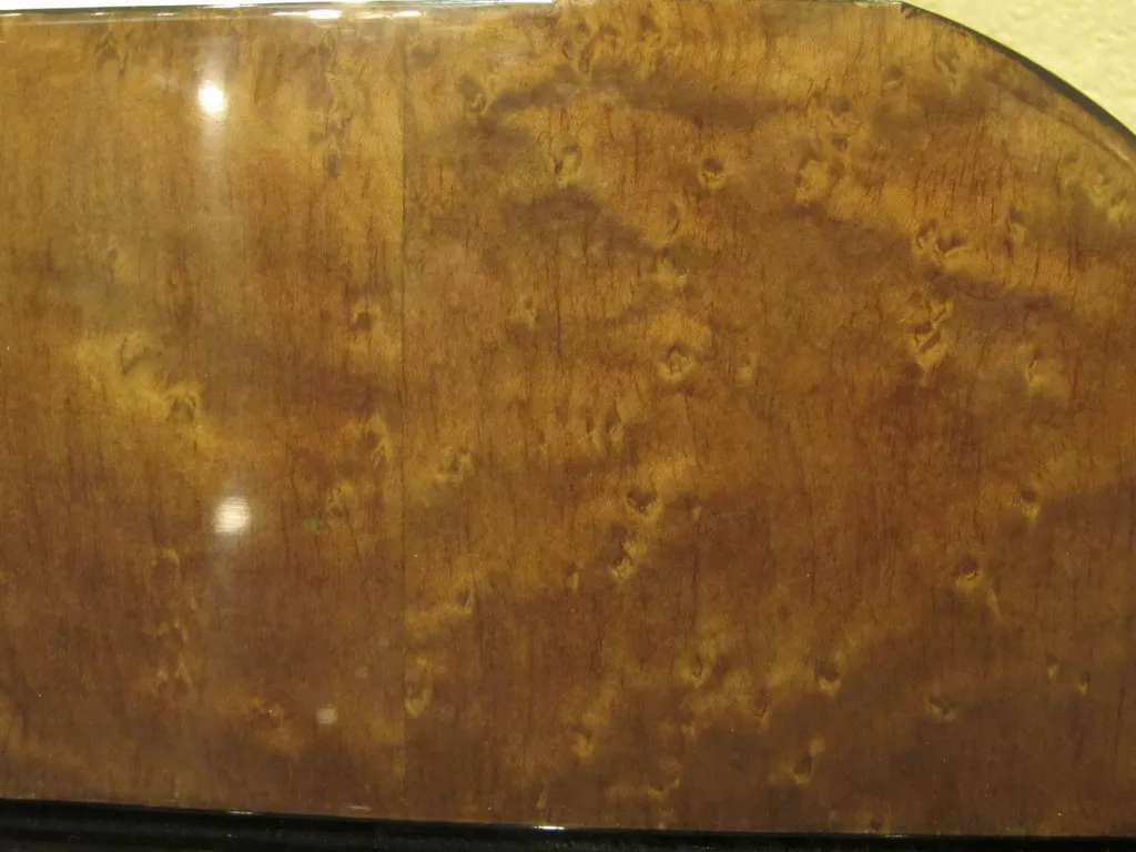 antique decorative mirror with wooden background