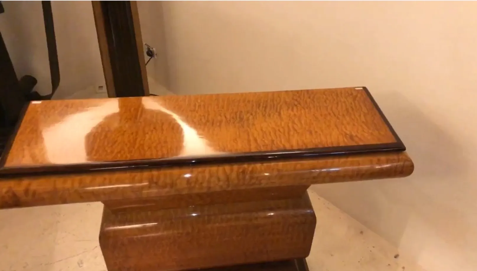 two antique consoles with elegant design