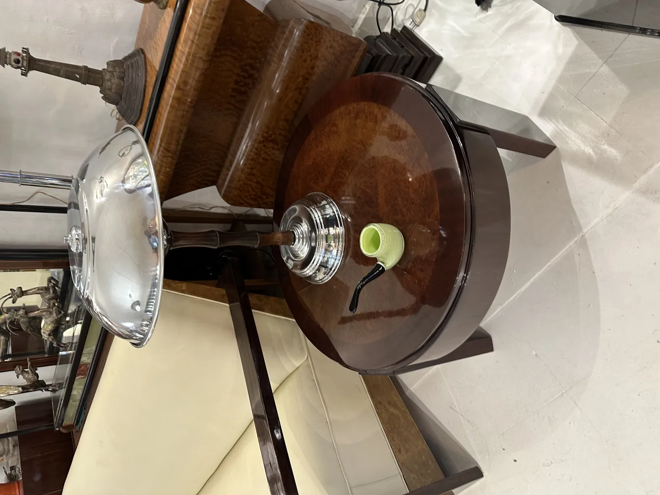 decorative antique murano glass on table