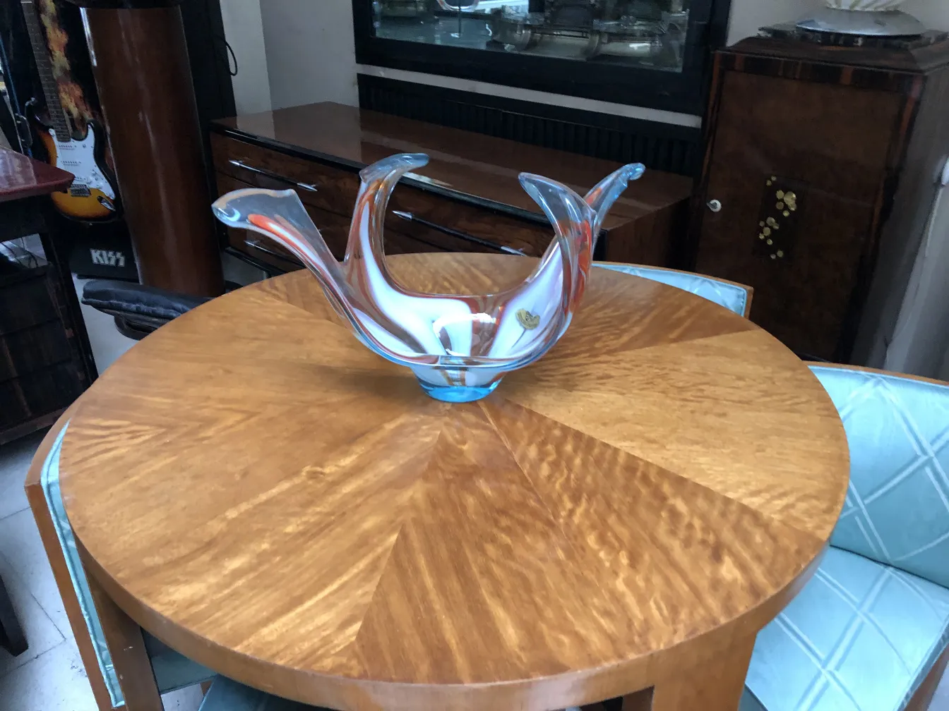 decorative antique Murano glass with unique shapes