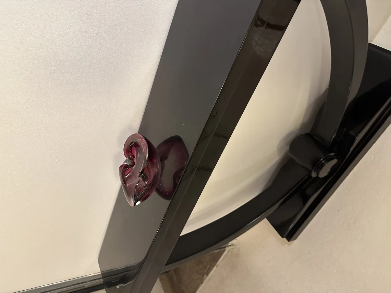 antique murano glass sculpture shaped like a bird enhancing the decor