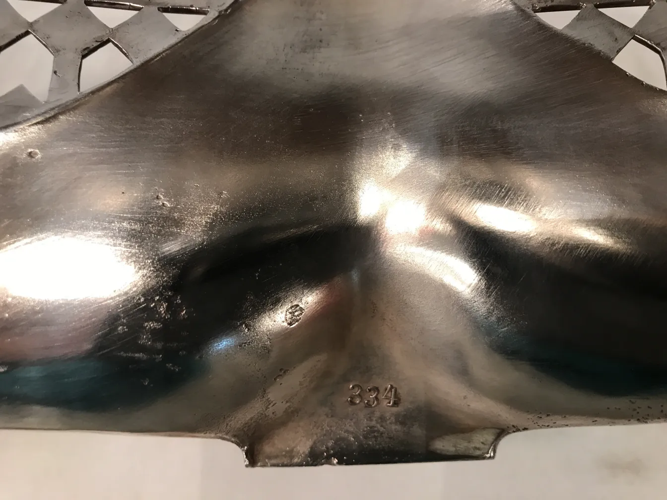 antique wmF centerpiece with shiny decorative design