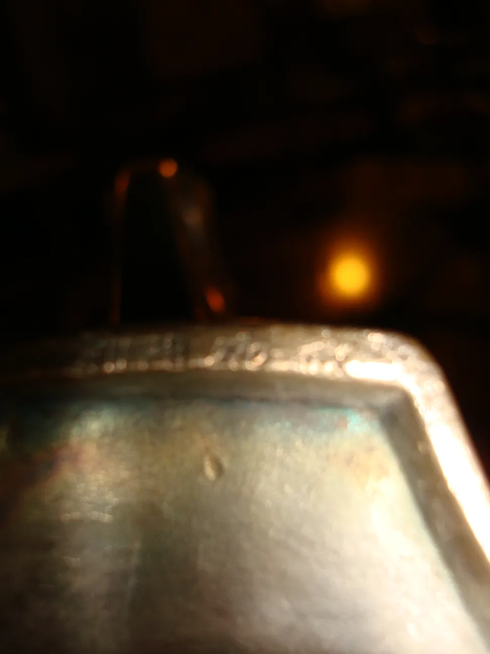 antique wmff centerpiece with visible decorative details