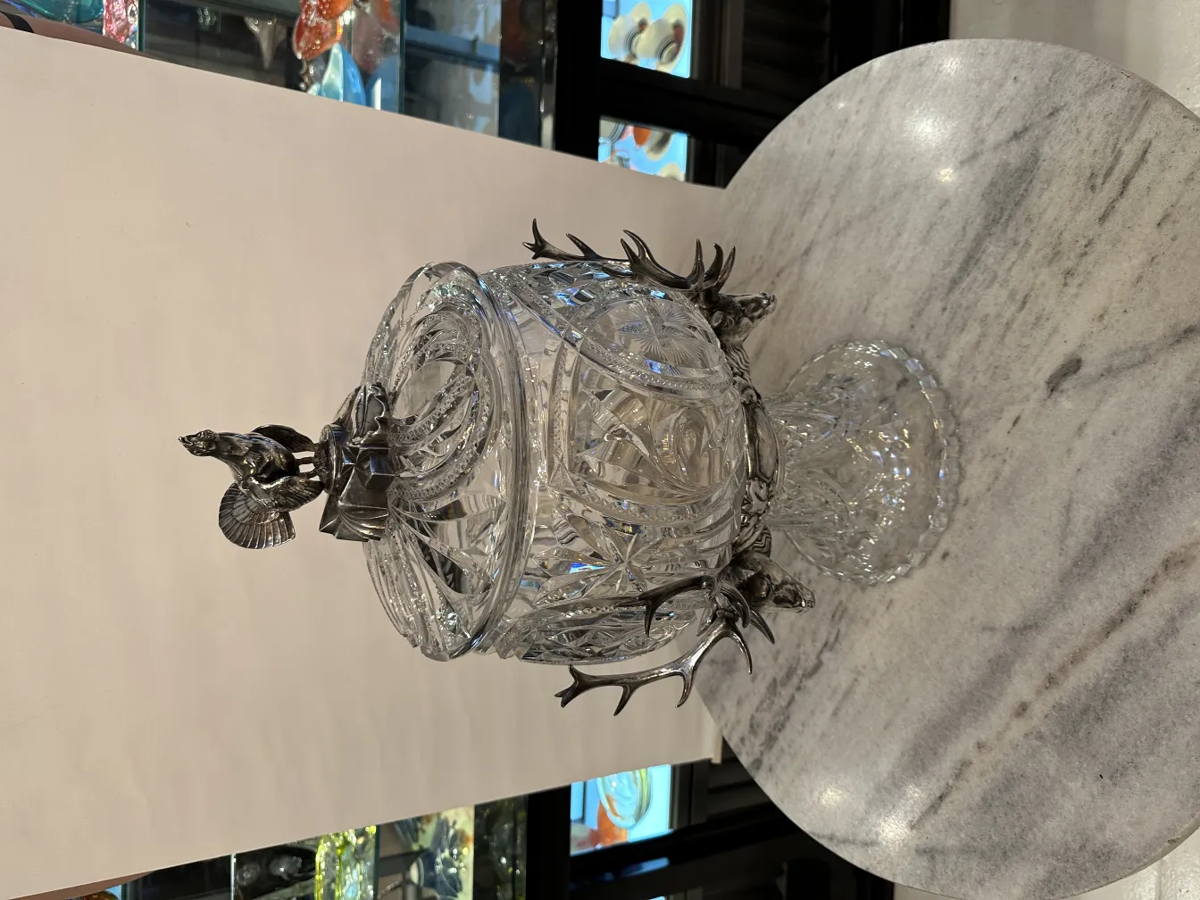 antique punch bowl wmff elegant and festive decor