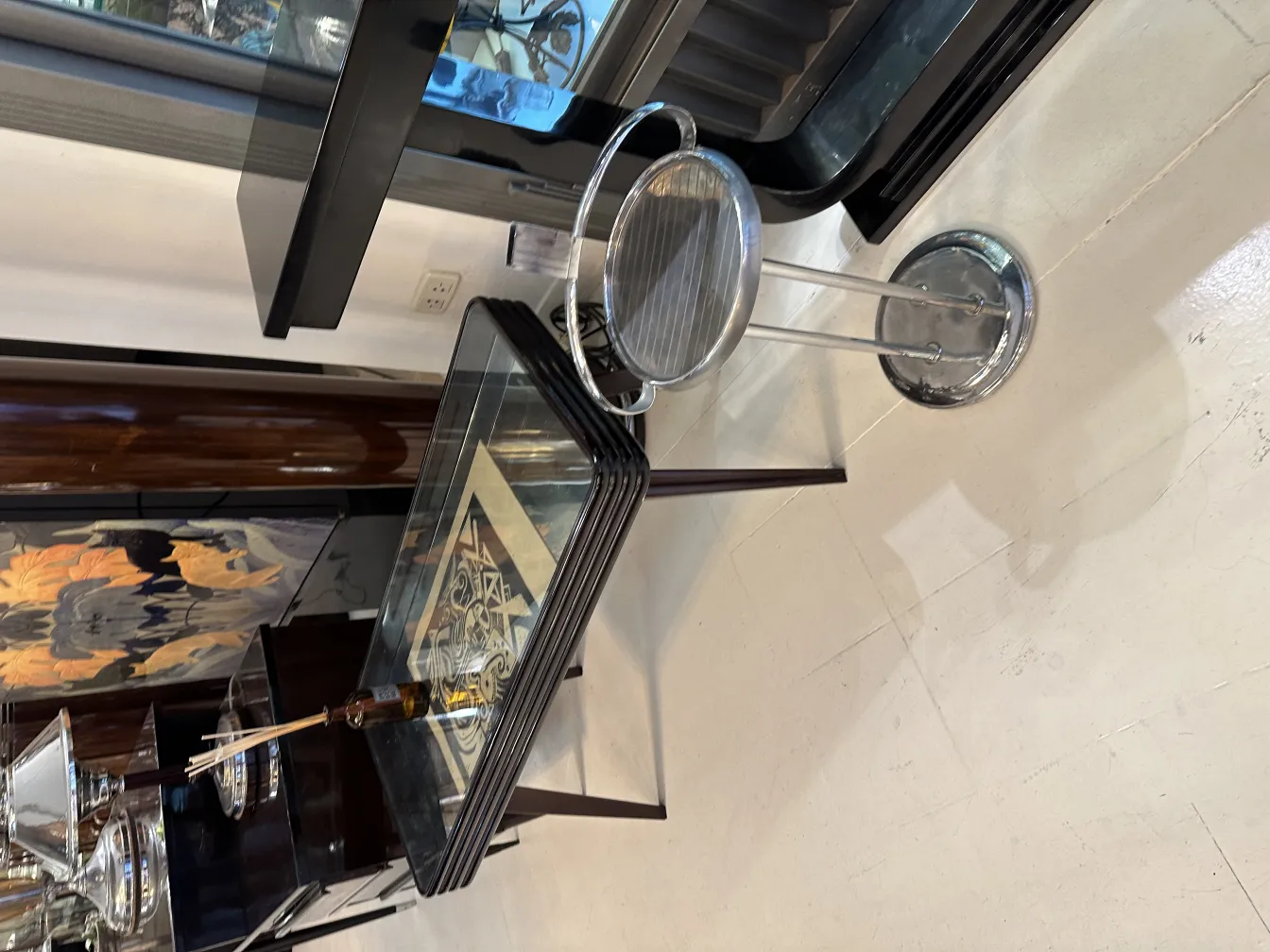 antique tray with refined and elegant design