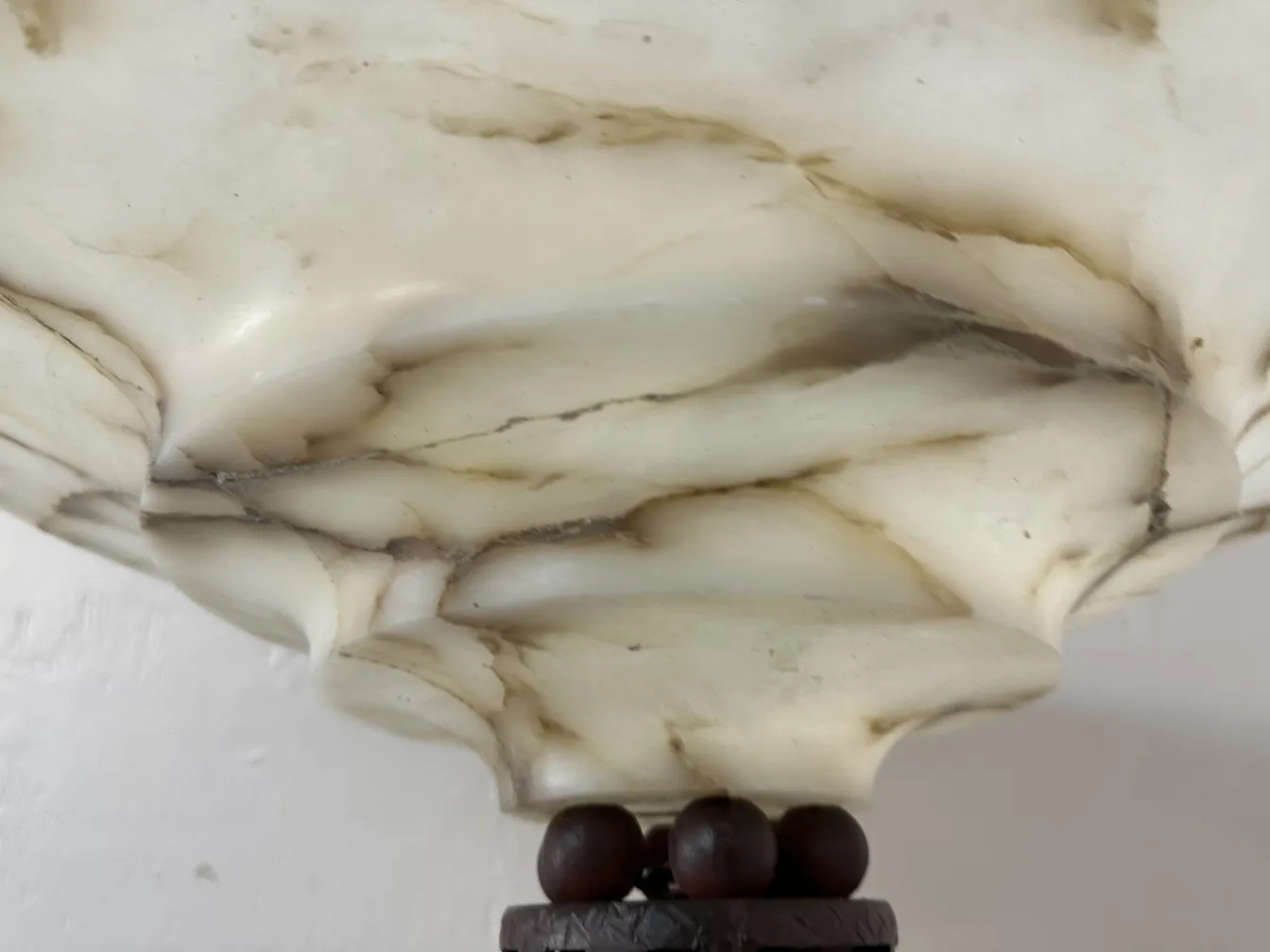 2 antique floor lamps in a cozy setting