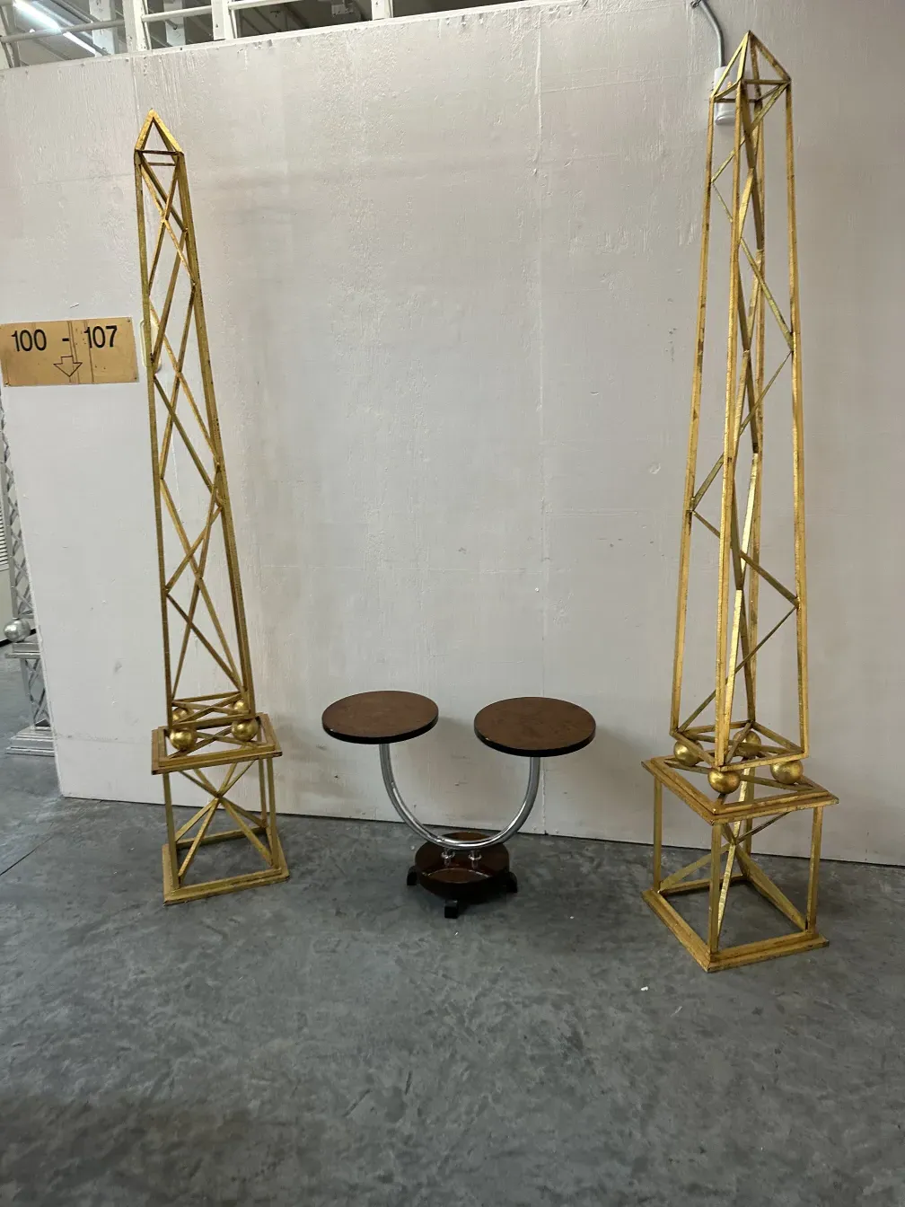 antique small table in a decorative setting, featuring an attractive design