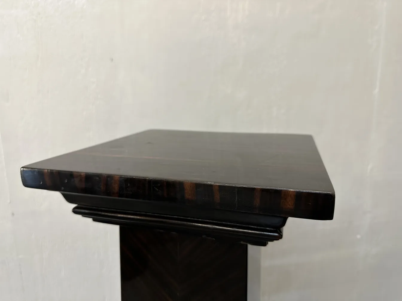 antique column with unique design and elegant base