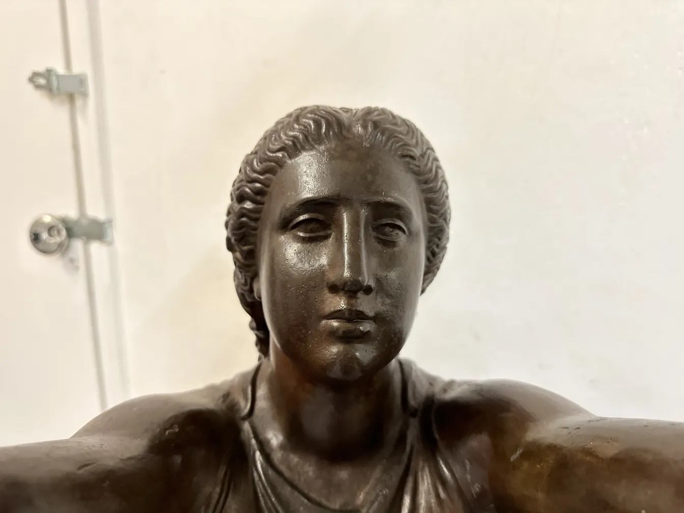 old Val D´Osne sculpture with detailed features