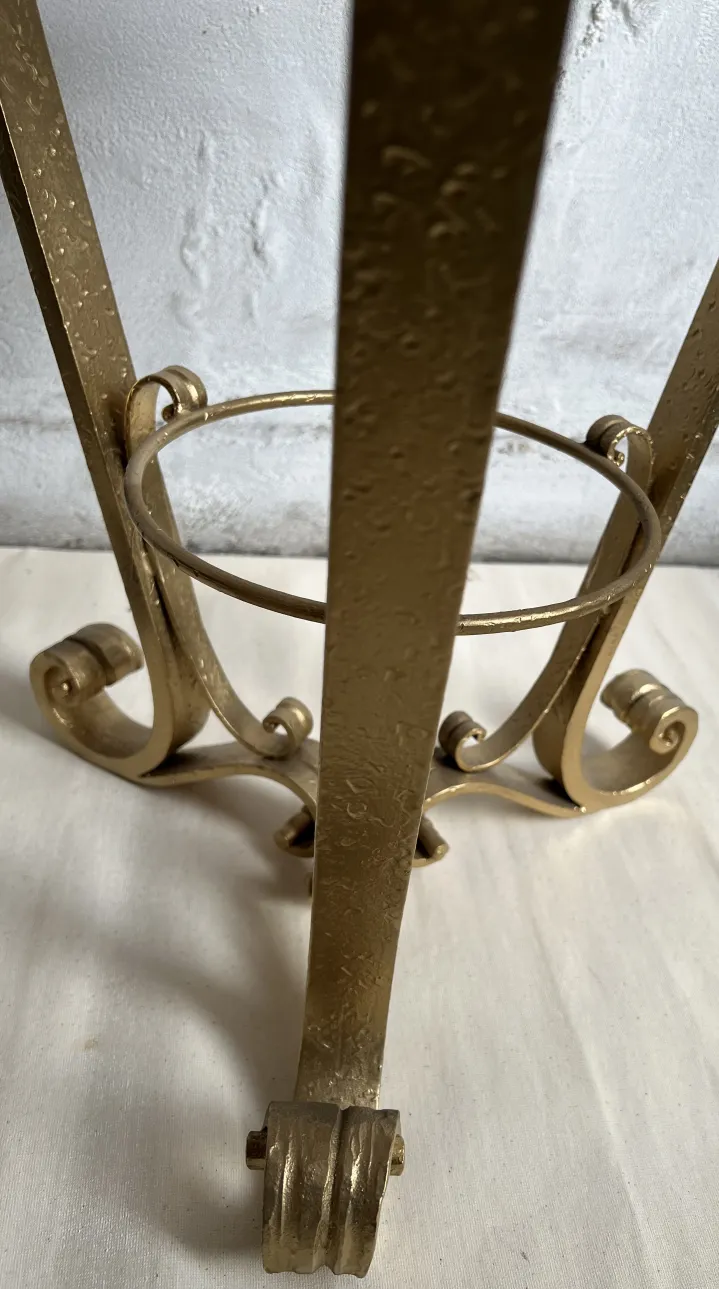 two antique decorative small tables with elegant design