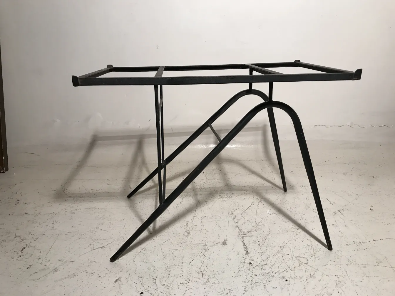 antique garden table with elegant structure