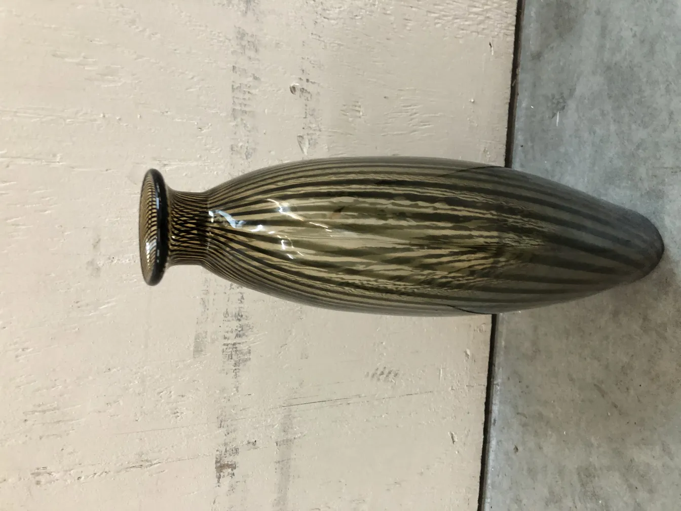 Elegant antique Murano vases with unique design