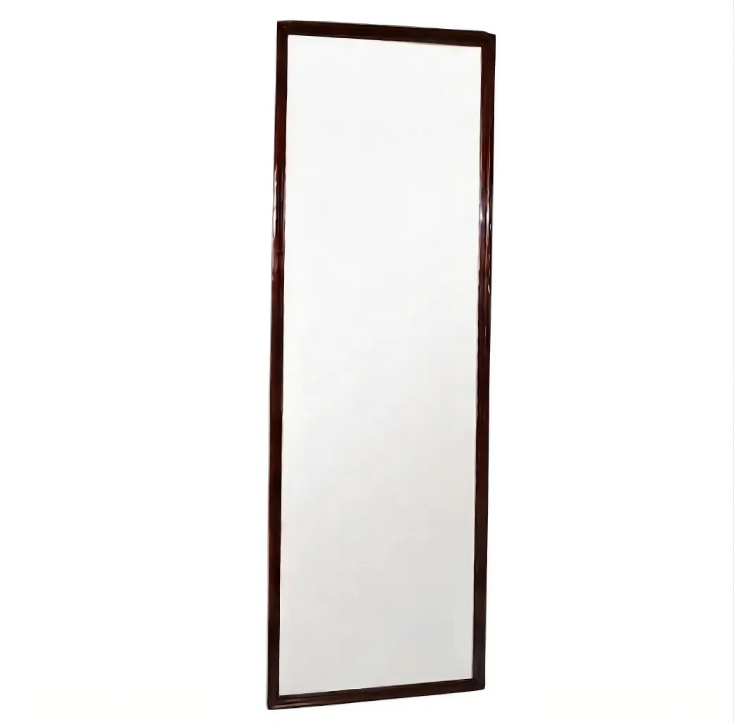 antique mirror in art deco style with elegant frame
