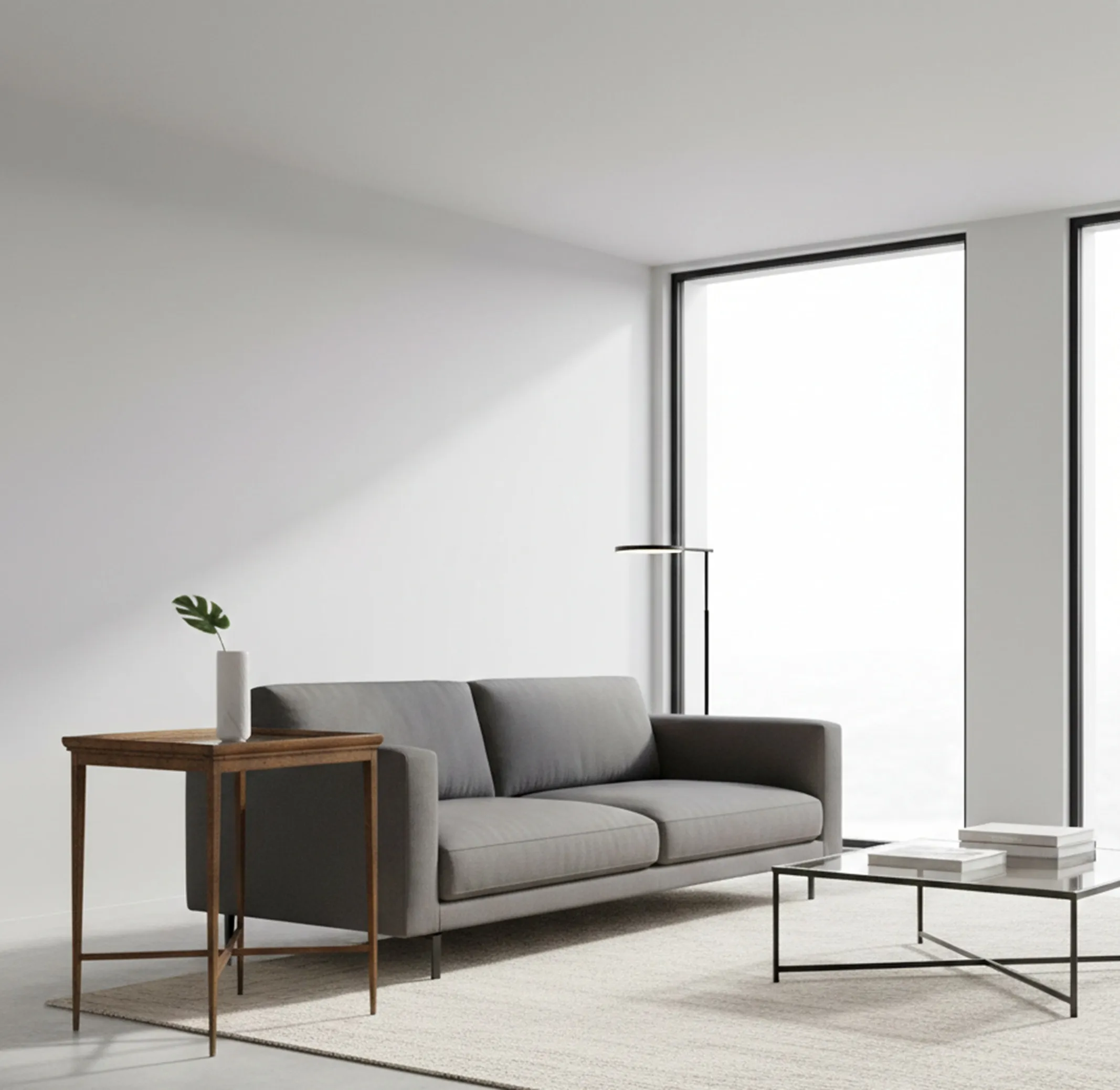 antique table Chanaux et Pelletier in a modern setting