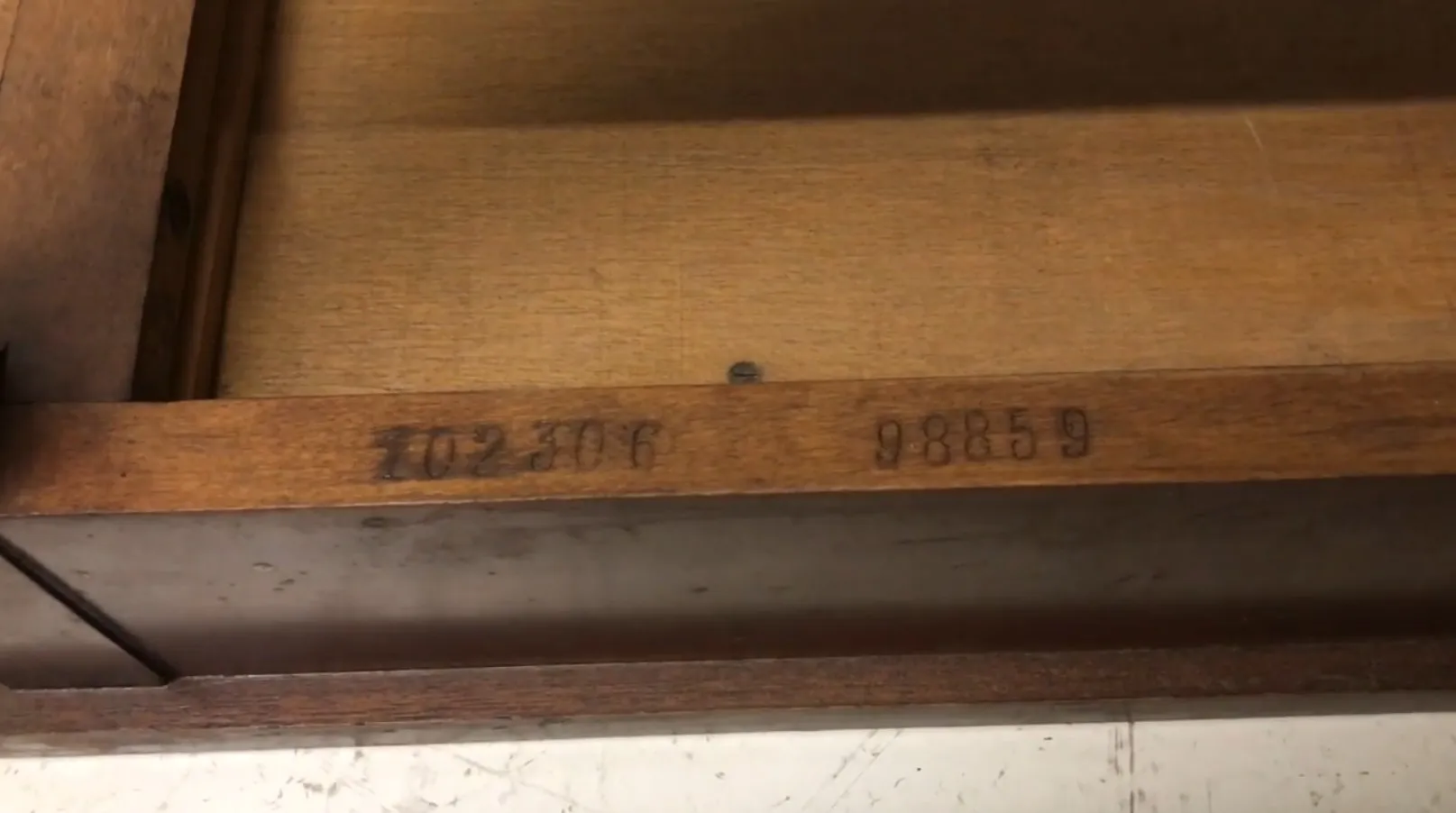 antique table andré arbus featuring intricate details.