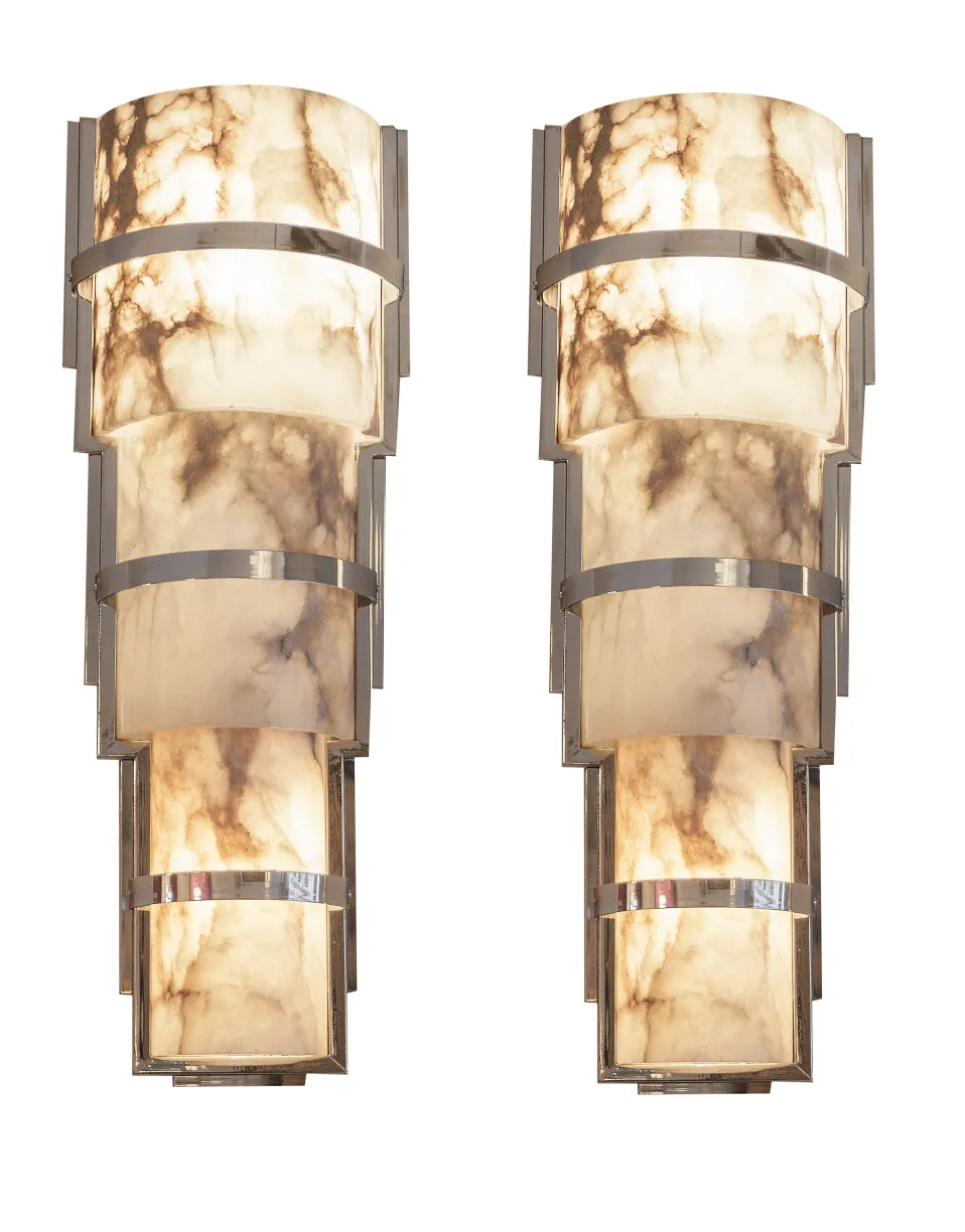 Par de luminárias de parede