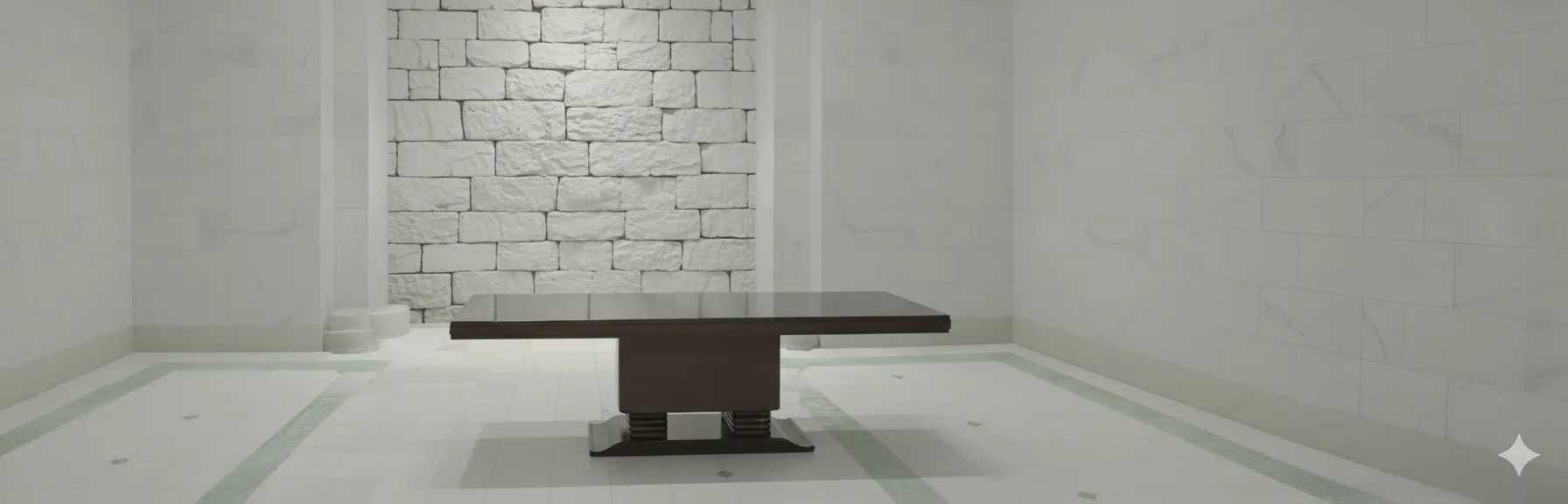 简约设计的古董照片框，置于现代环境中。