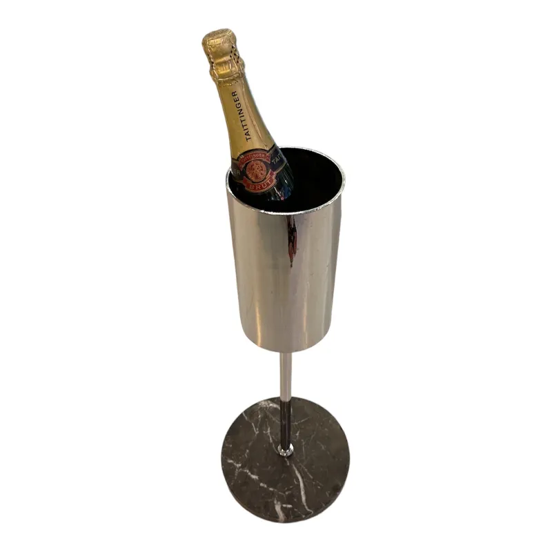 antiker Champagnerkühler mit Ständer, perfekt für elegante Feiern