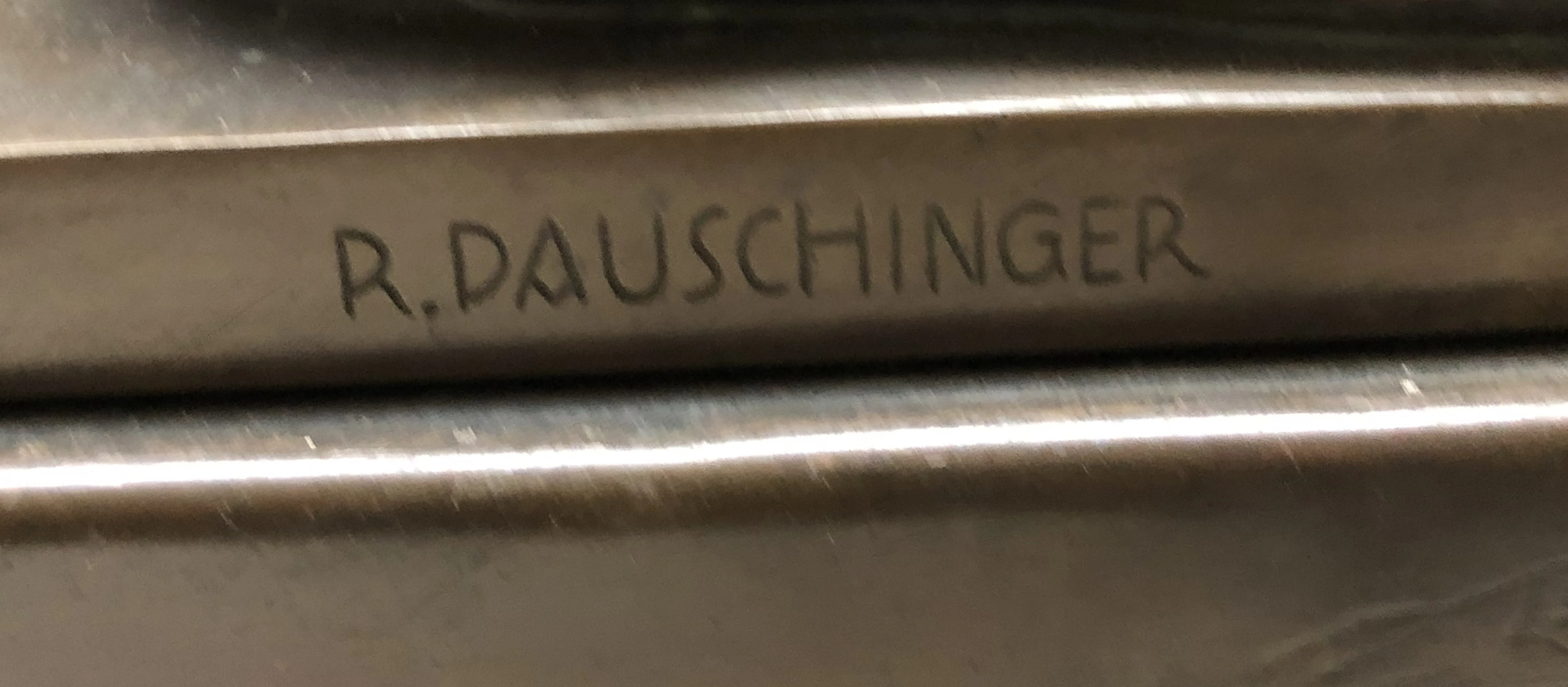 Antikes Siegel von R. Pauschinger mit sichtbaren Details