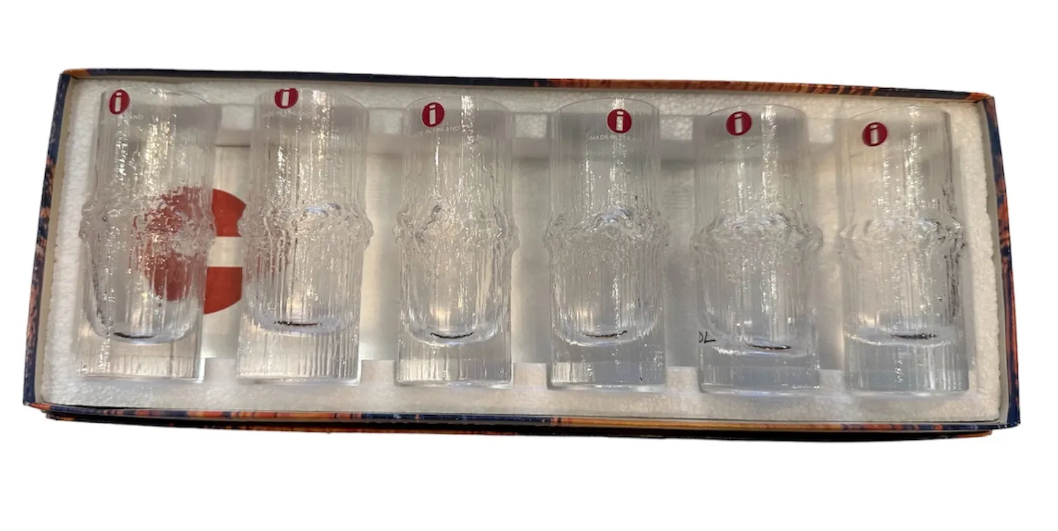 6 Glasses Tapio Wirkkala