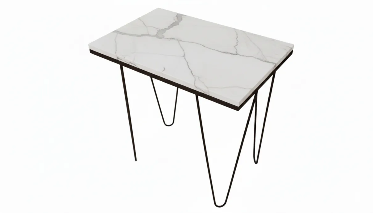Antique table with elegant design, suitable for garden.