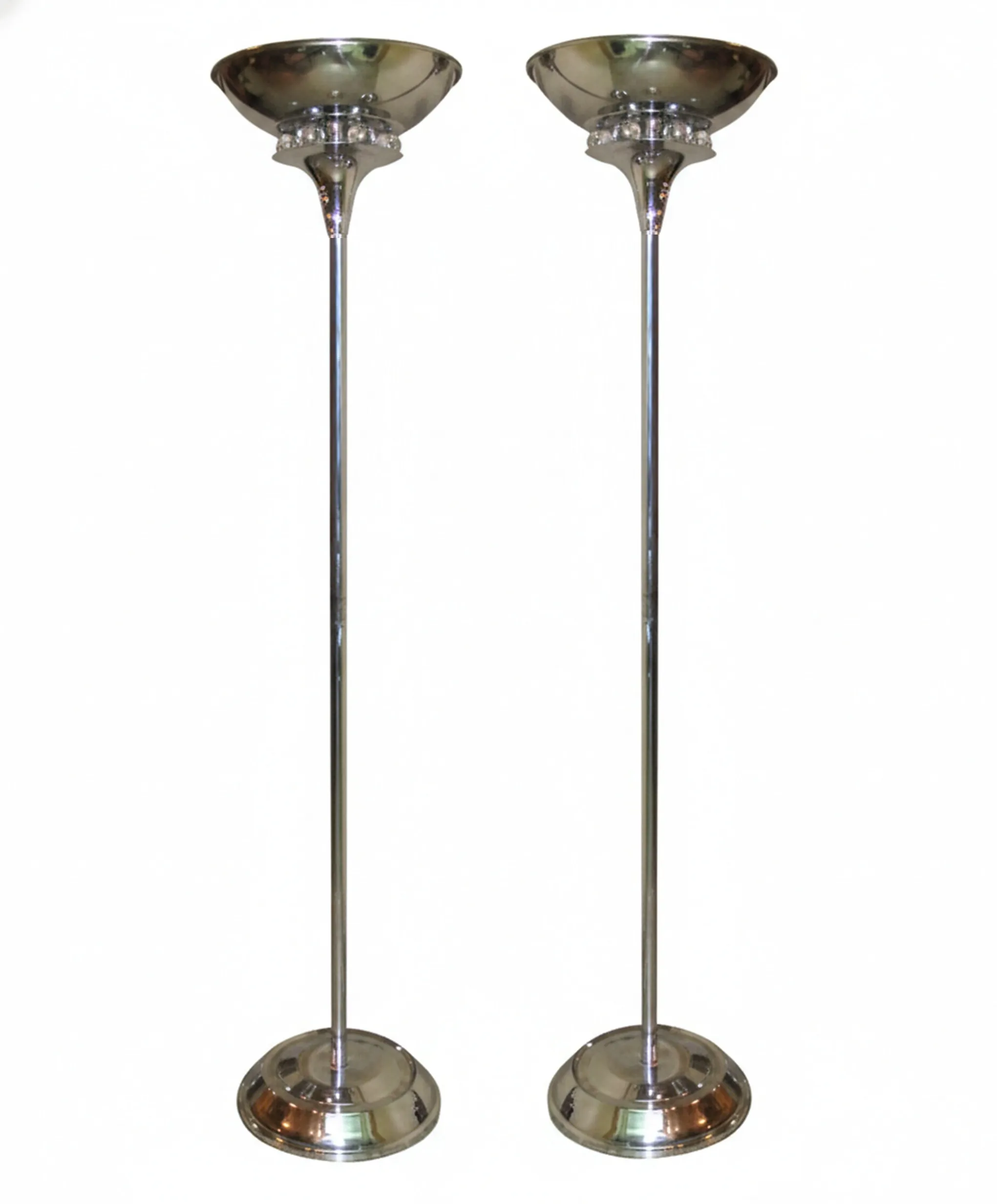 2 FLOOR LAMPS