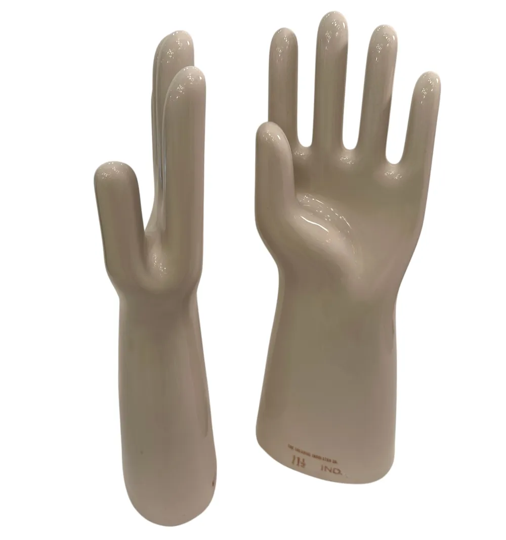 11 1/2 ceramic hands