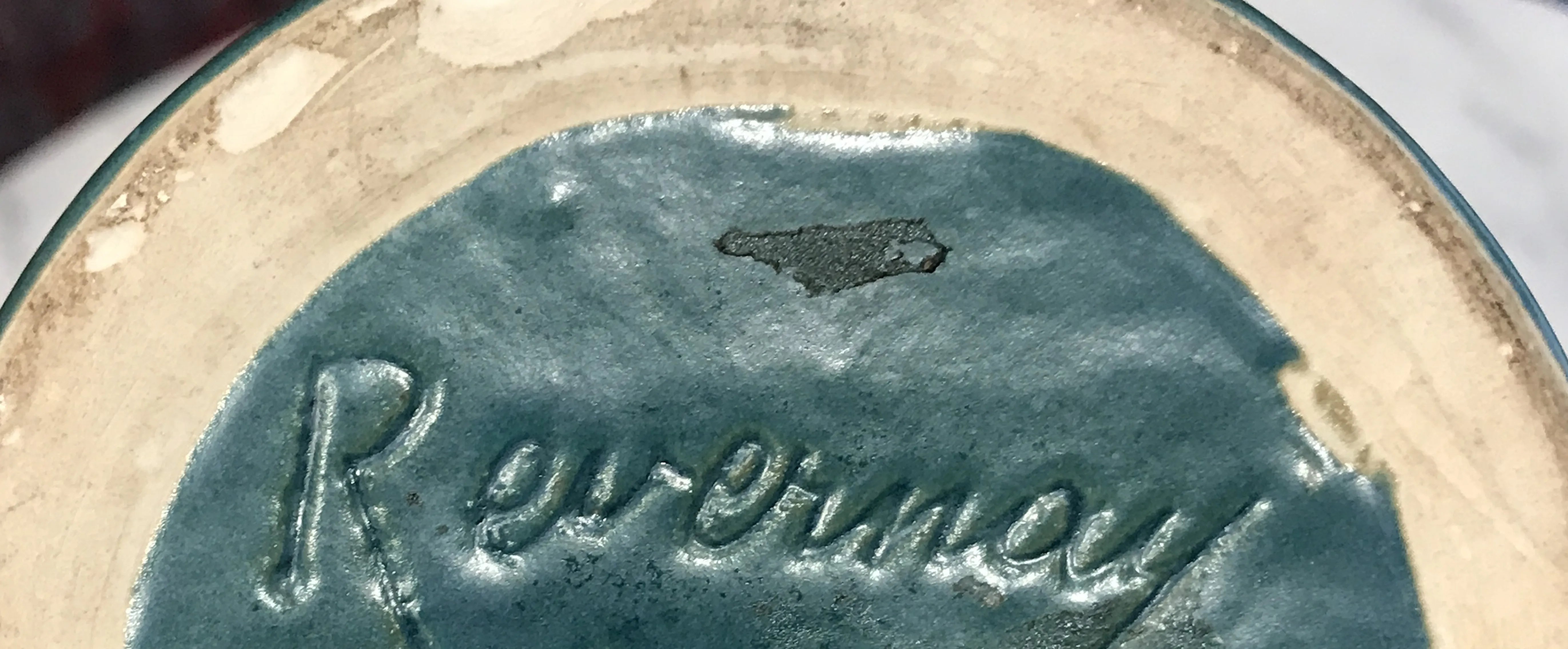 antique Revernay seal featuring visible inscription