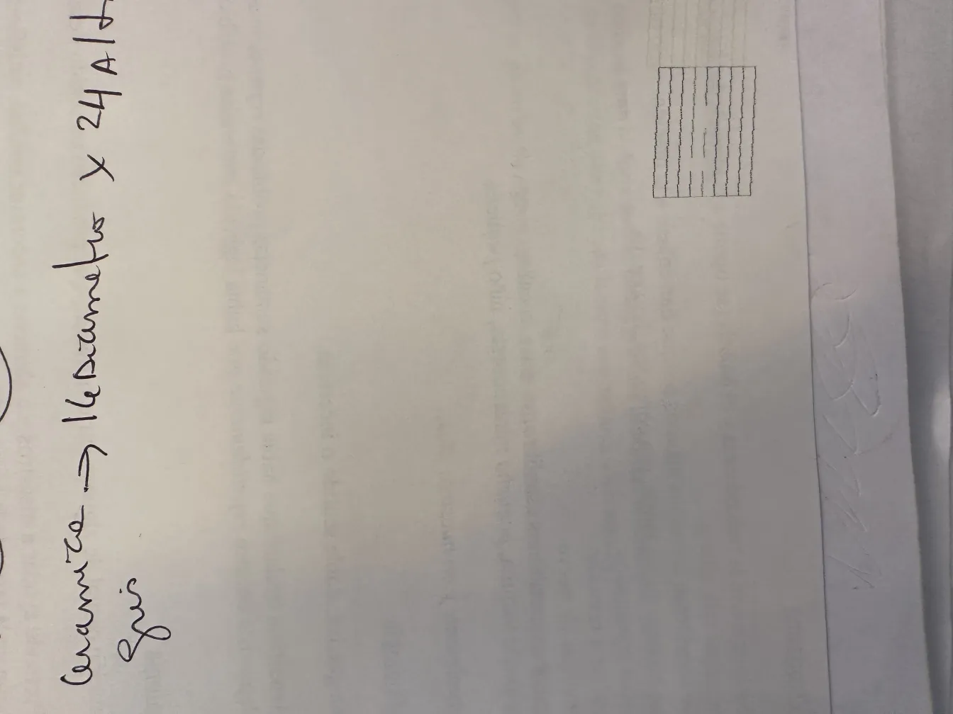 Documento escrito sobre antiguidades de cerâmica