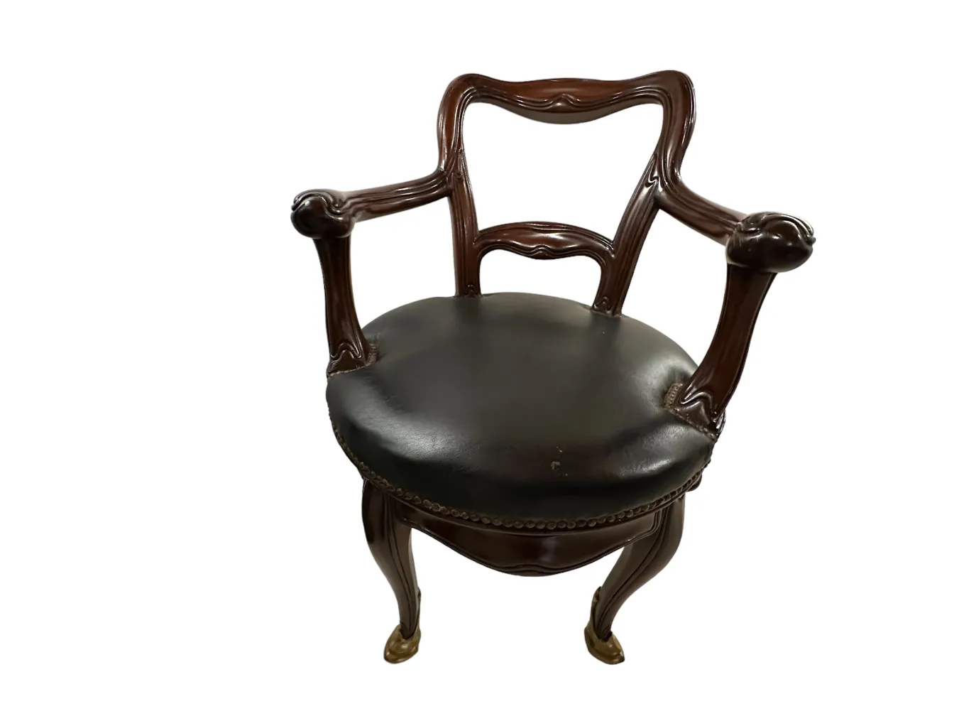 Antique desk with elegant design, Gustave Keller, 22 rue Joubert.