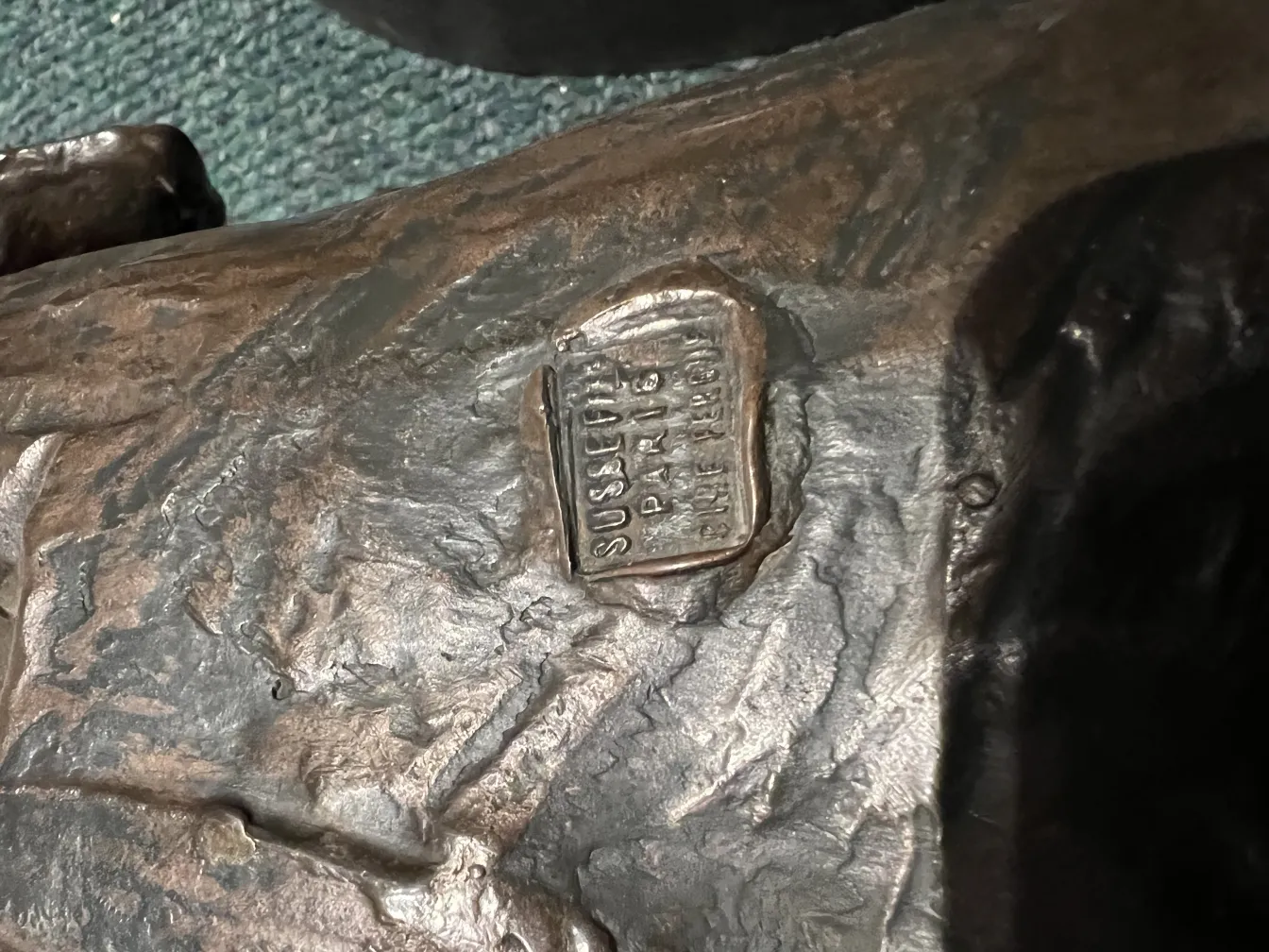 antique decorative sculpture with unique details