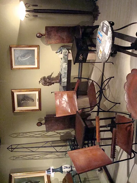 antique decorative sculpture in classic ambiance