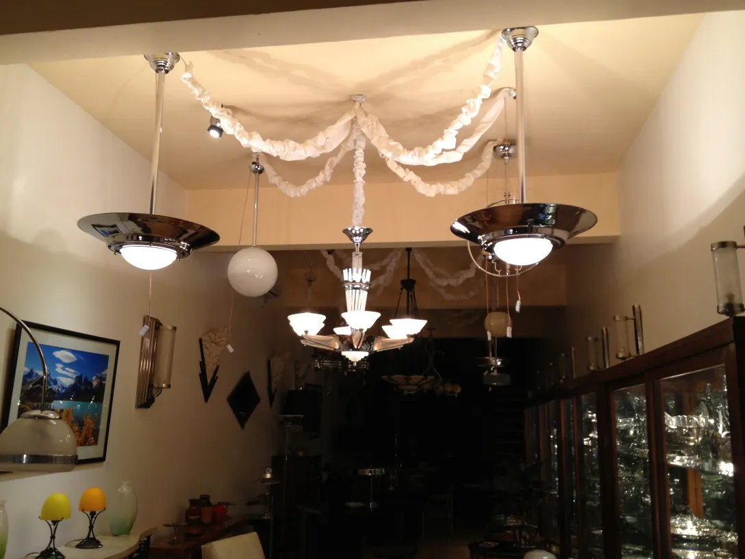 antique hanging lamp in a cozy setting