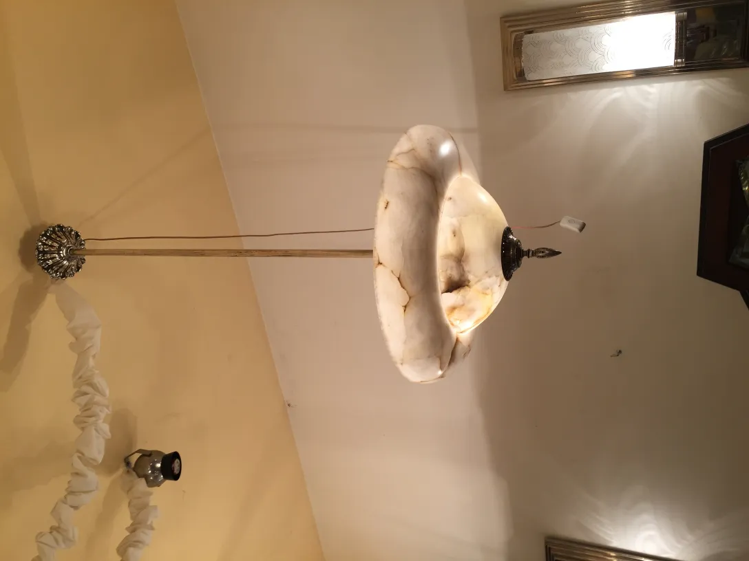 Antique hanging lamp in classic style, elegant and functional.