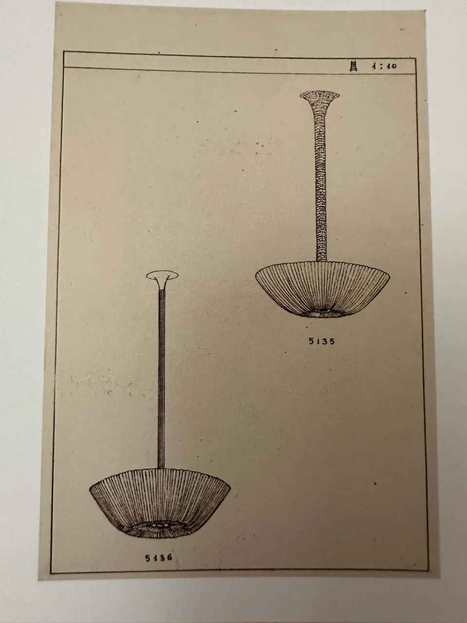 disegno di lampade a sospensione antiche paolo venini con design unico