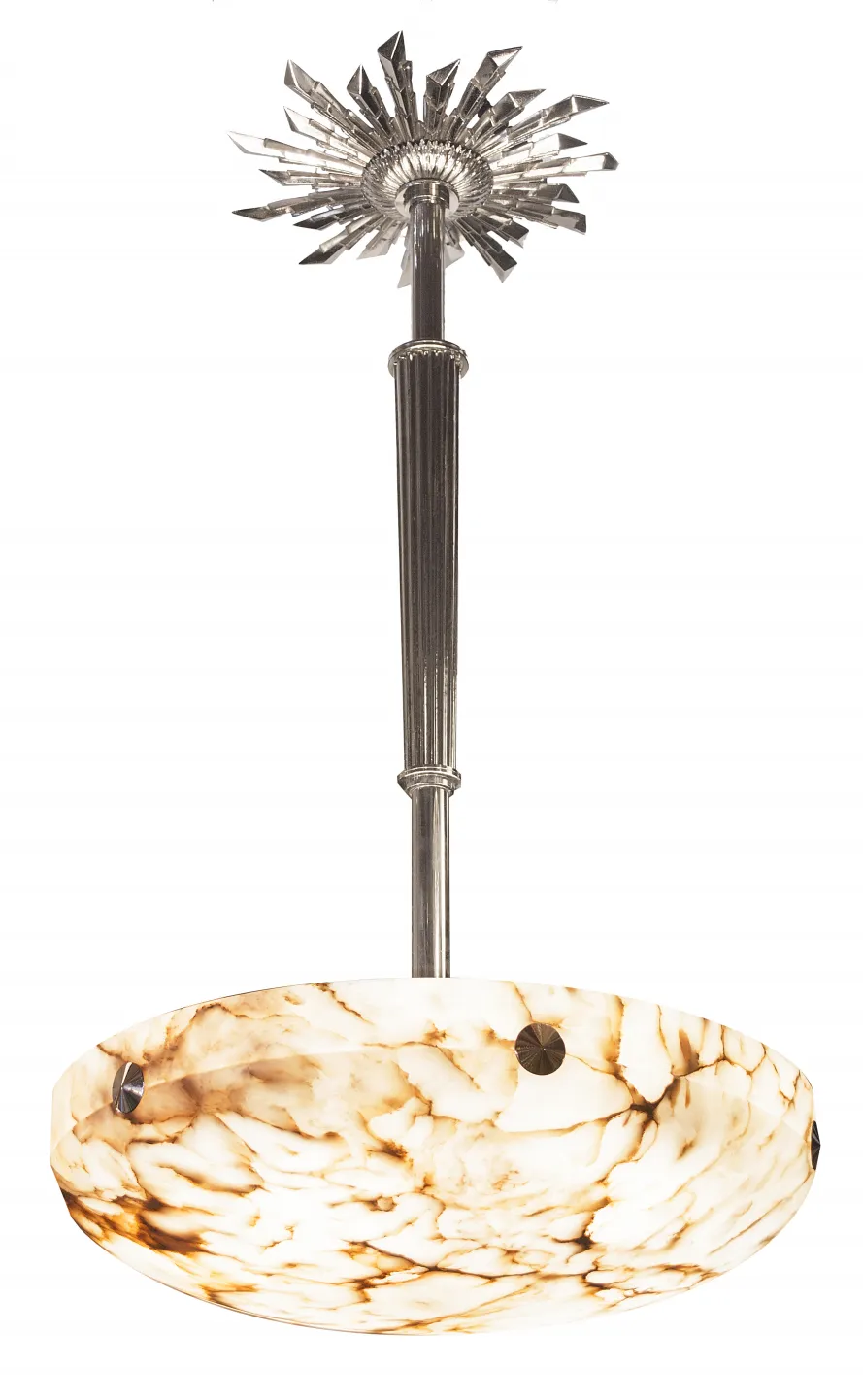 Lustre ancien avec un design élégant et classique