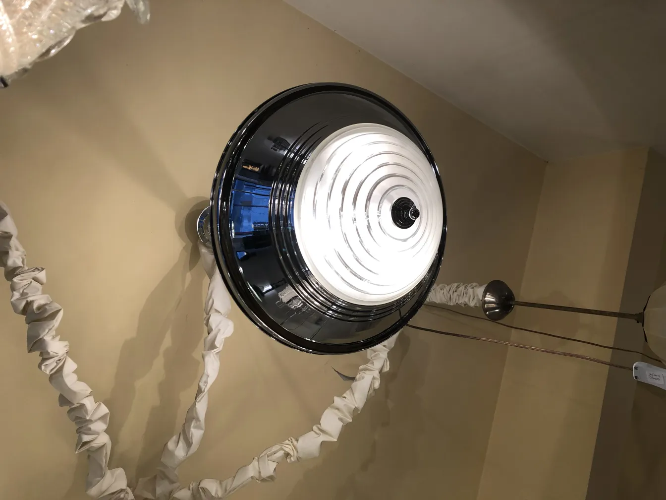 Lámpara de techo antigua de diseño brillante, colgante