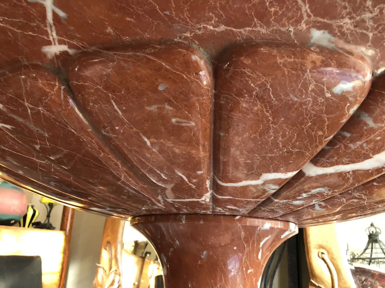 fontana decorativa antica in stile art nouveau