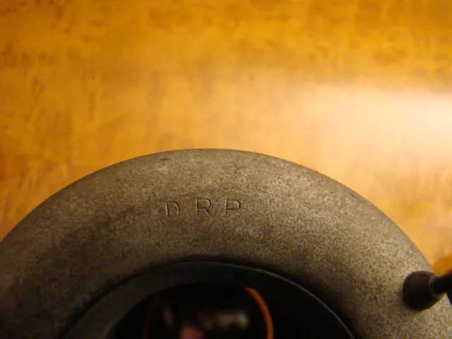 Vintage hanging lamp Poul Henningsen with warm background.