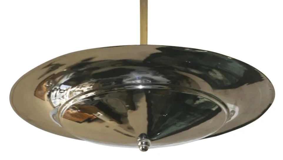 2 antique hanging lamps with classic elegant design