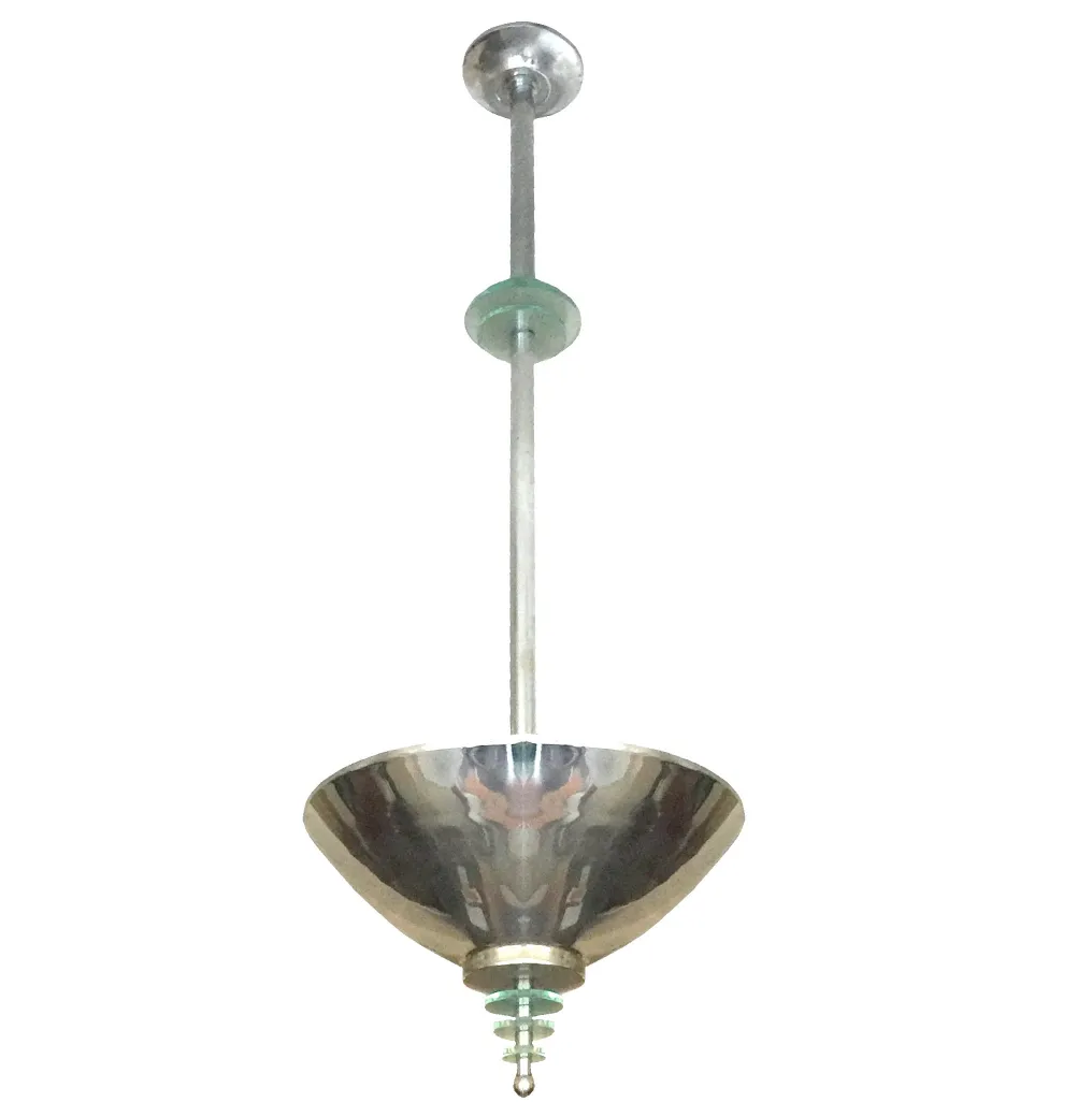 Two antique hanging lamps in an elegant setting